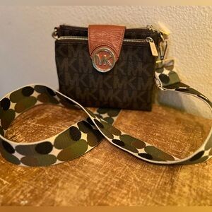 Michael Kors crossbody with guitar strap